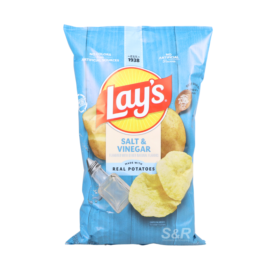 Lay's Salt & Vinegar Flavored Potato Chips 184.2g